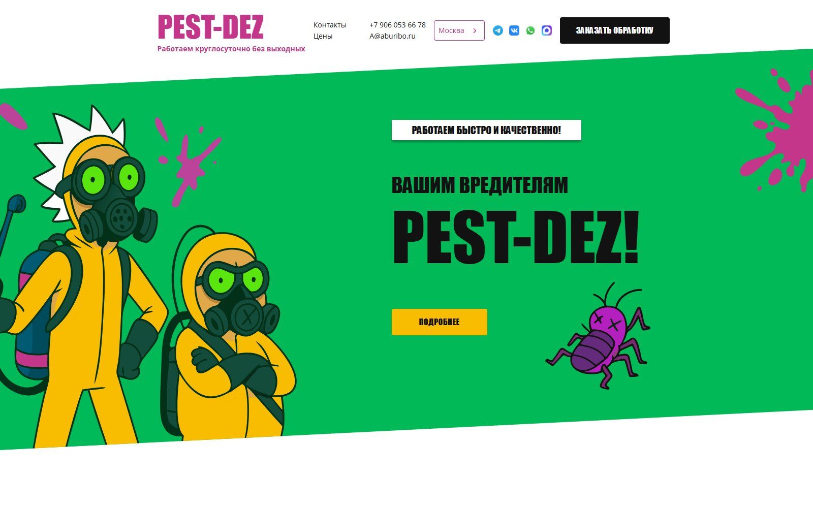 PEST-DEZ — кейс Дома Маркетинга