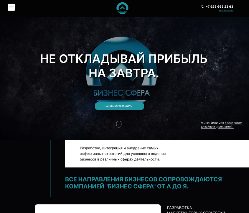 бизнес сфера
