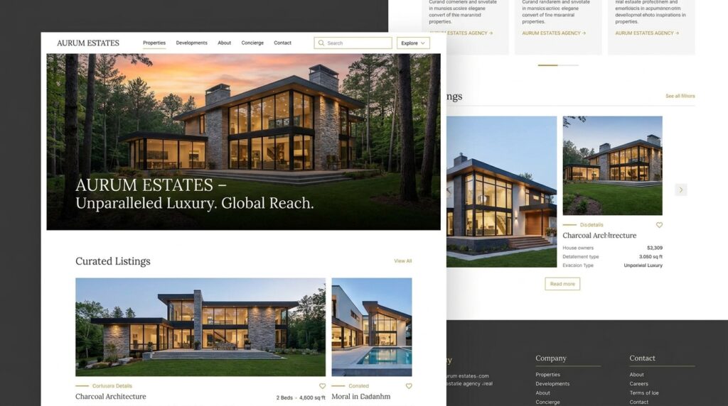 Premium UI UX web design mockup 202606301259